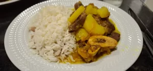 Osso buco com batata na panela pressão