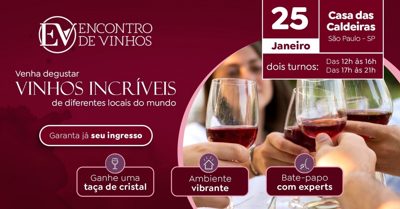 Encontro de Vinhos São Paulo - Janeiro