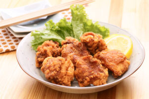 Fried chicken (chicken peach)